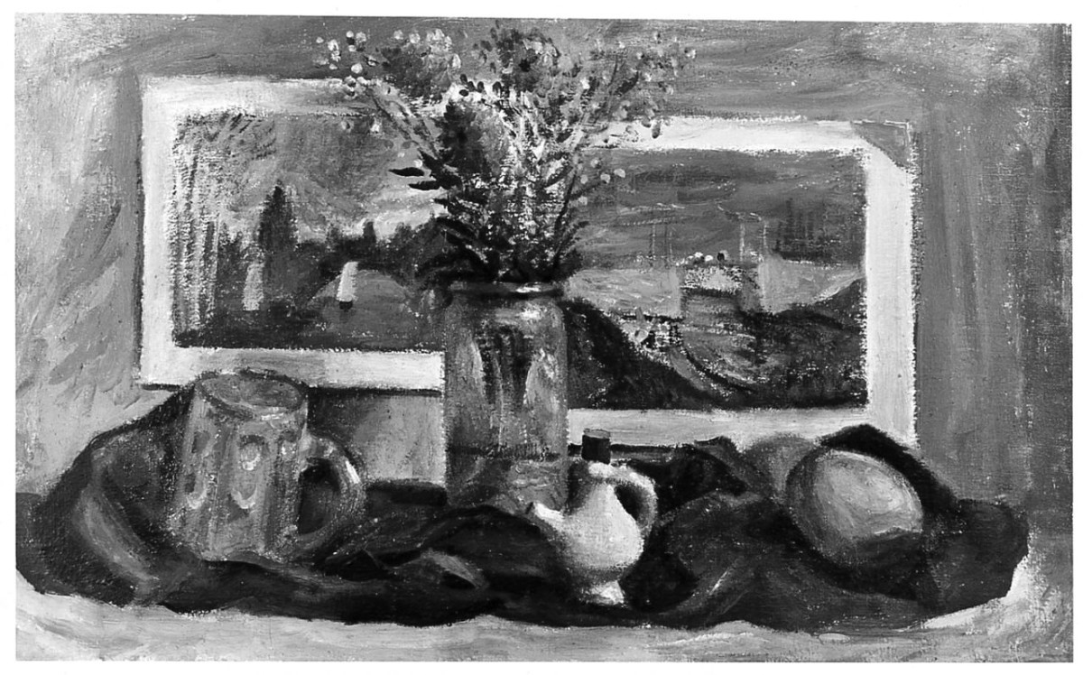 natura morta (dipinto) di Romoli Mario (sec. XX)