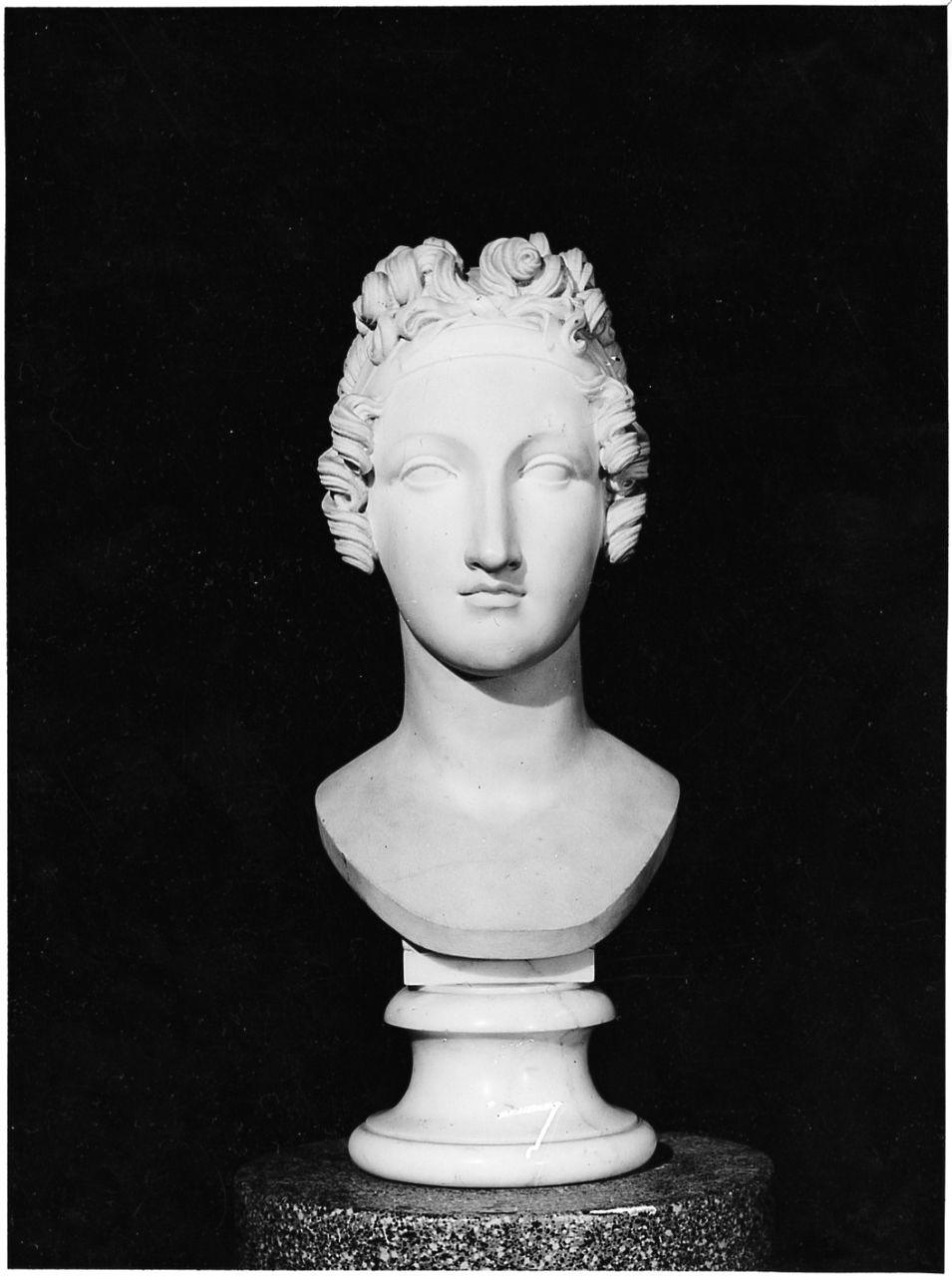 busto ritratto di Paolina Bonaparte Borghese (scultura) di Pozzi Francesco (sec. XIX)
