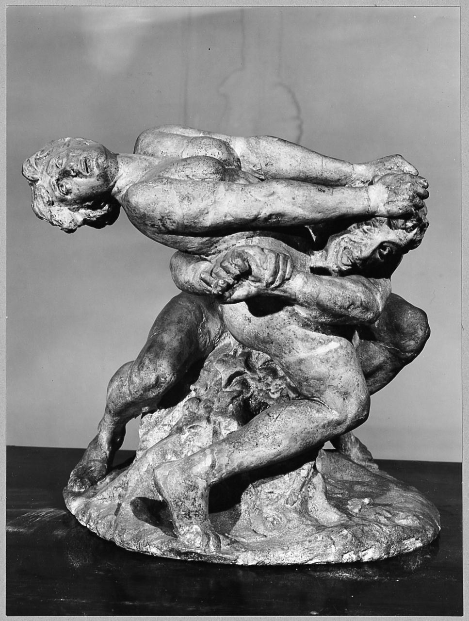 ninfa e centauro (calco di scultura) di Rivalta Augusto (secc. XIX/ XX)