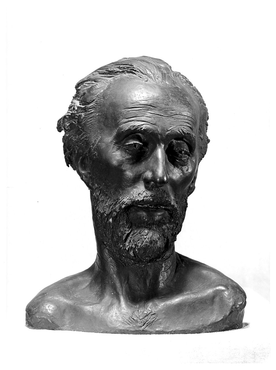 busto ritratto di Felice Carena (scultura) di Rivalta Carlo (sec. XX)
