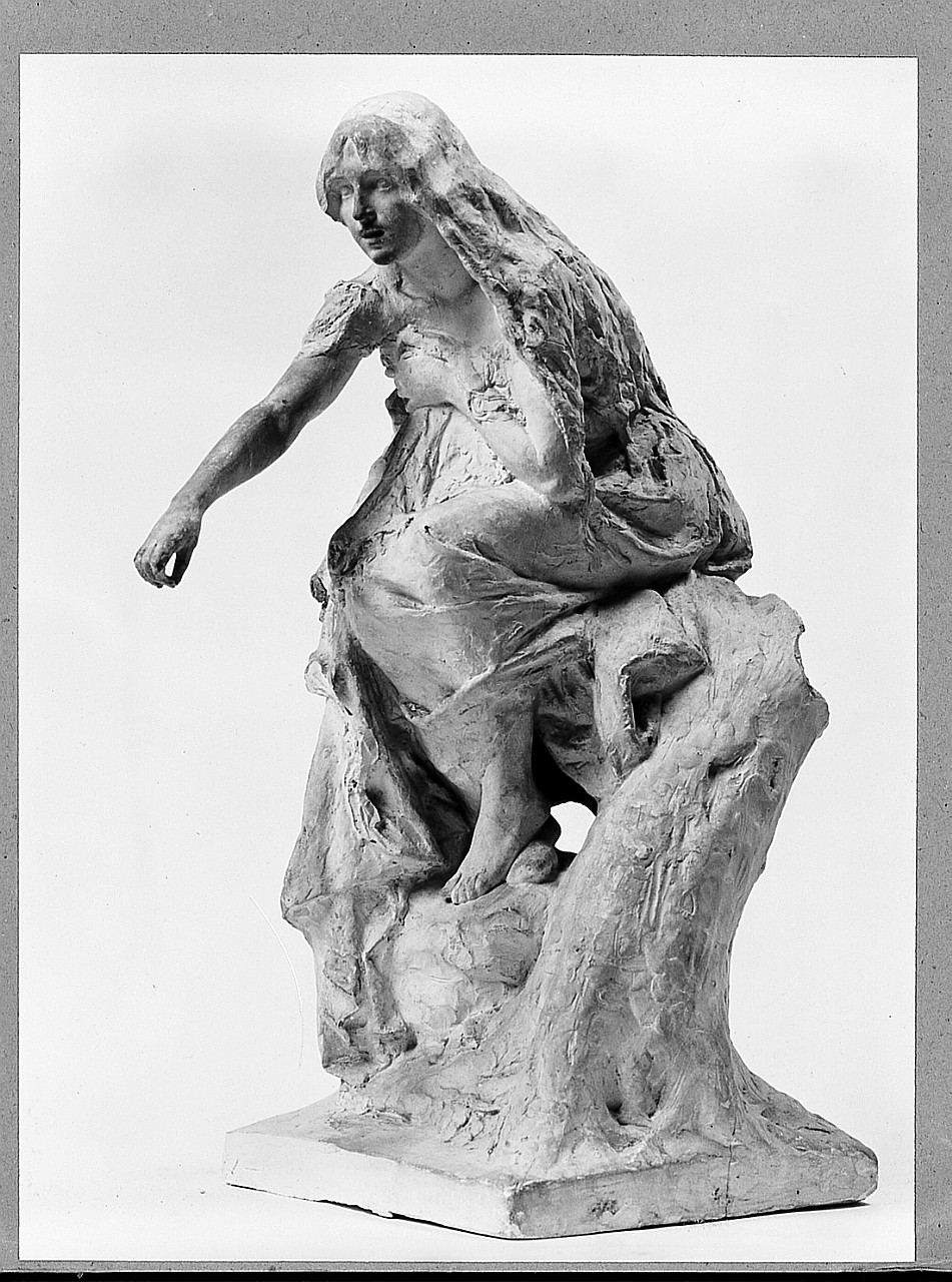 Ofelia (scultura) di Trentacoste Domenico (sec. XIX)