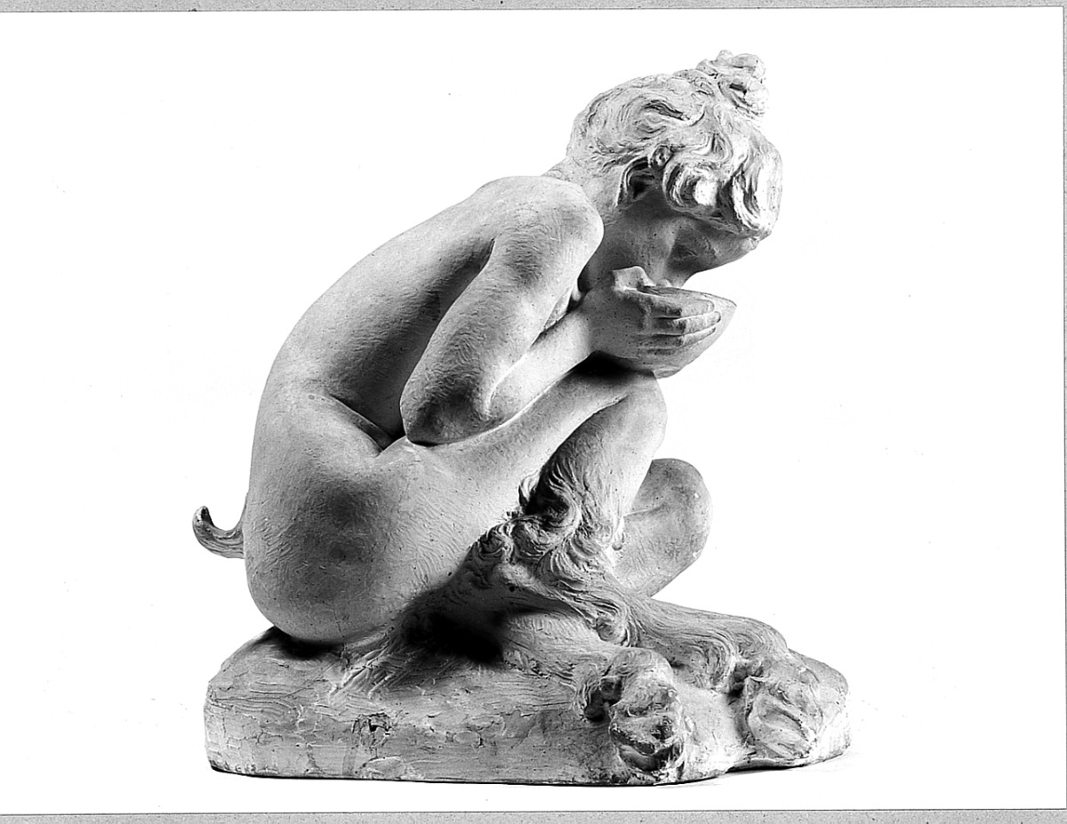 satiretta (scultura) di Trentacoste Domenico (sec. XX)