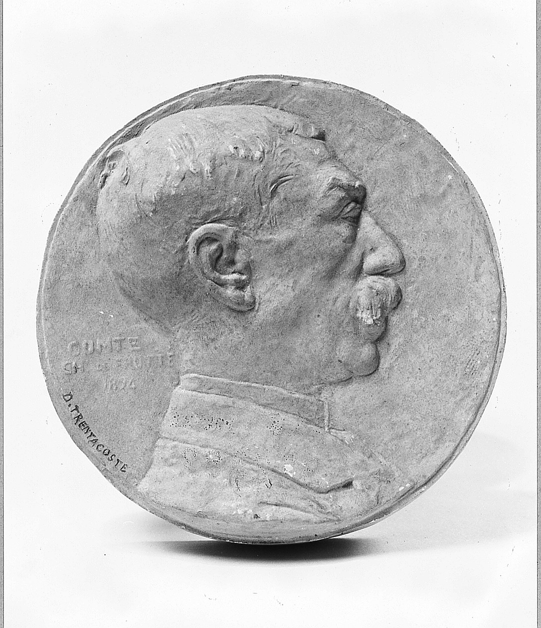 ritratto di Charles de Frotté (rilievo) di Trentacoste Domenico (sec. XIX)