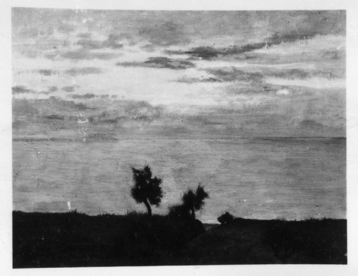 marina (dipinto) di Cecconi Eugenio (fine sec. XIX)