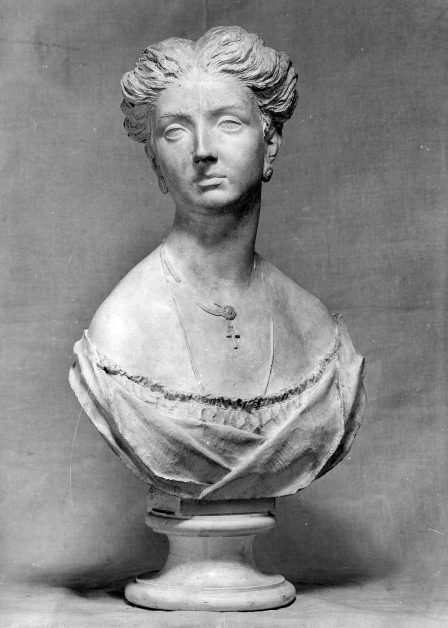 ritratto della principessa Margherita (busto) di Pagliaccetti Raffaello (sec. XIX)