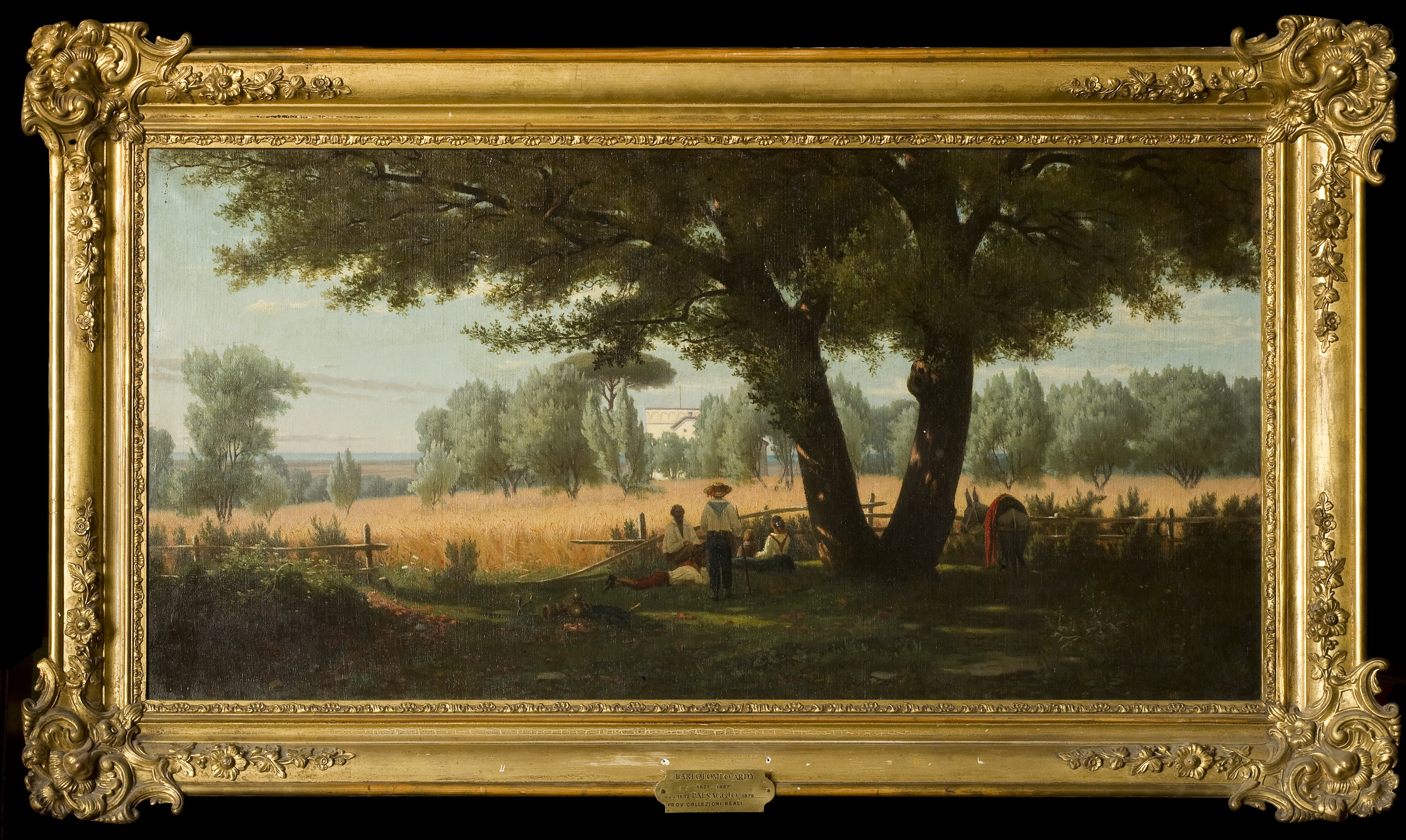 paesaggio (dipinto) di Ardy Bartolomeo (sec. XIX)