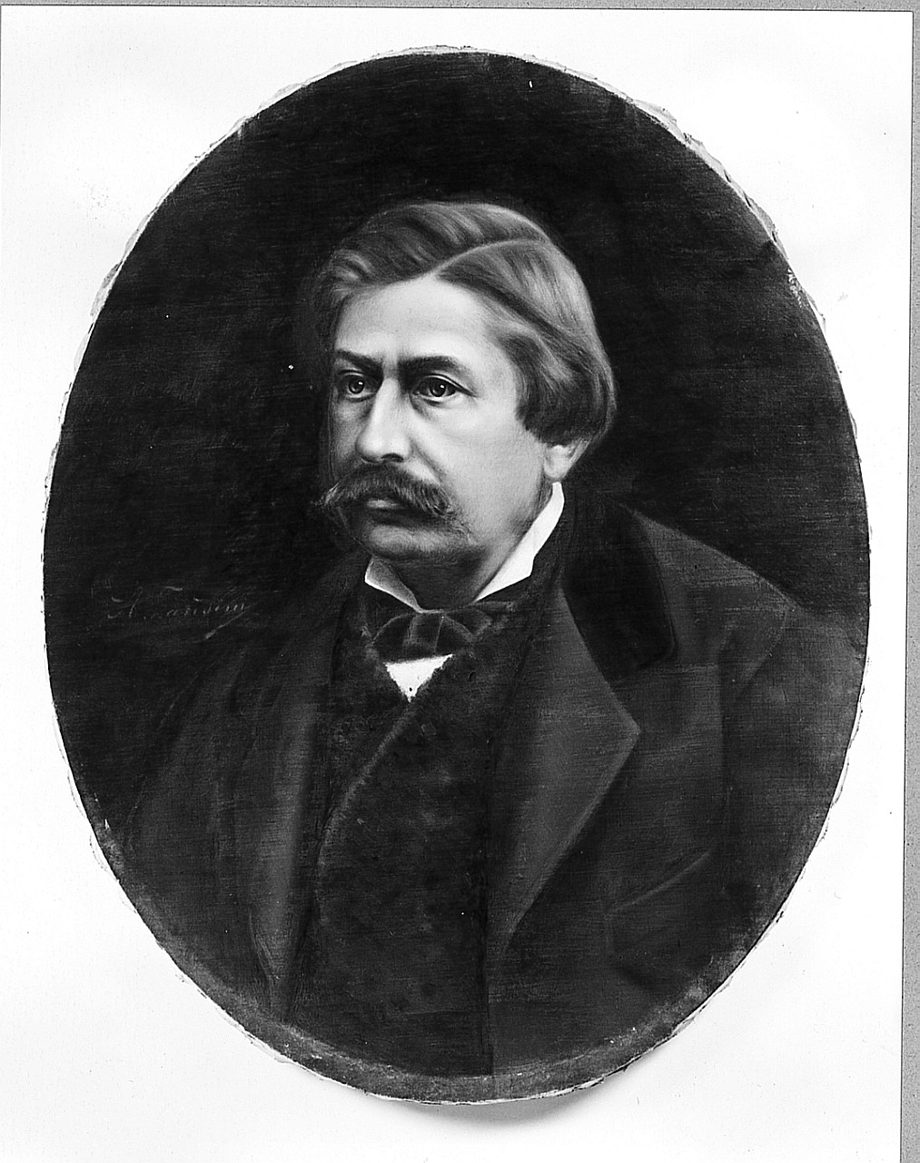 Autoritratto (?), autoritratto di Andrea Landini (dipinto) di Landini Andrea (sec. XX)