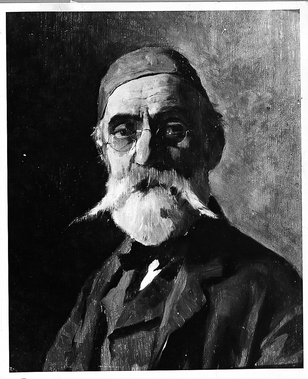 Ritratto del nonno del pittore, figura maschile (dipinto) di Lessi Tito (sec. XX)