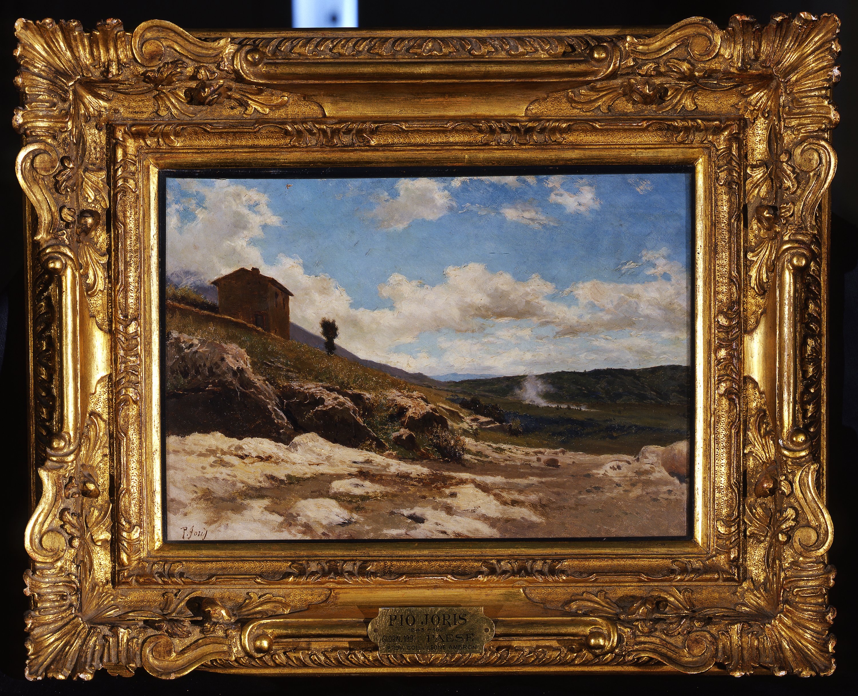 paesaggio (dipinto) di Joris Pio (sec. XX)