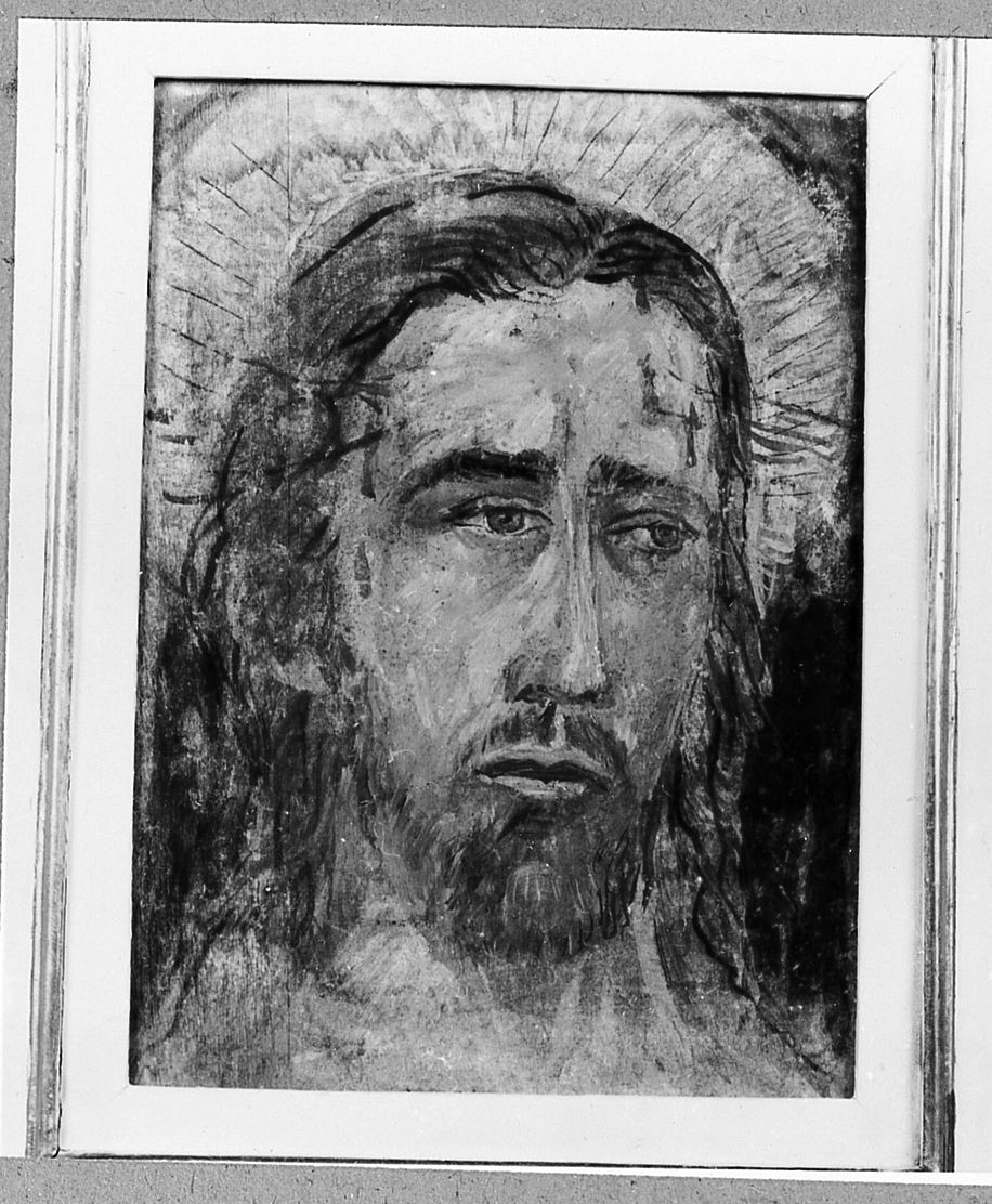 testa di Cristo (dipinto) di Maestrelli Mario (prima metà sec. XX)