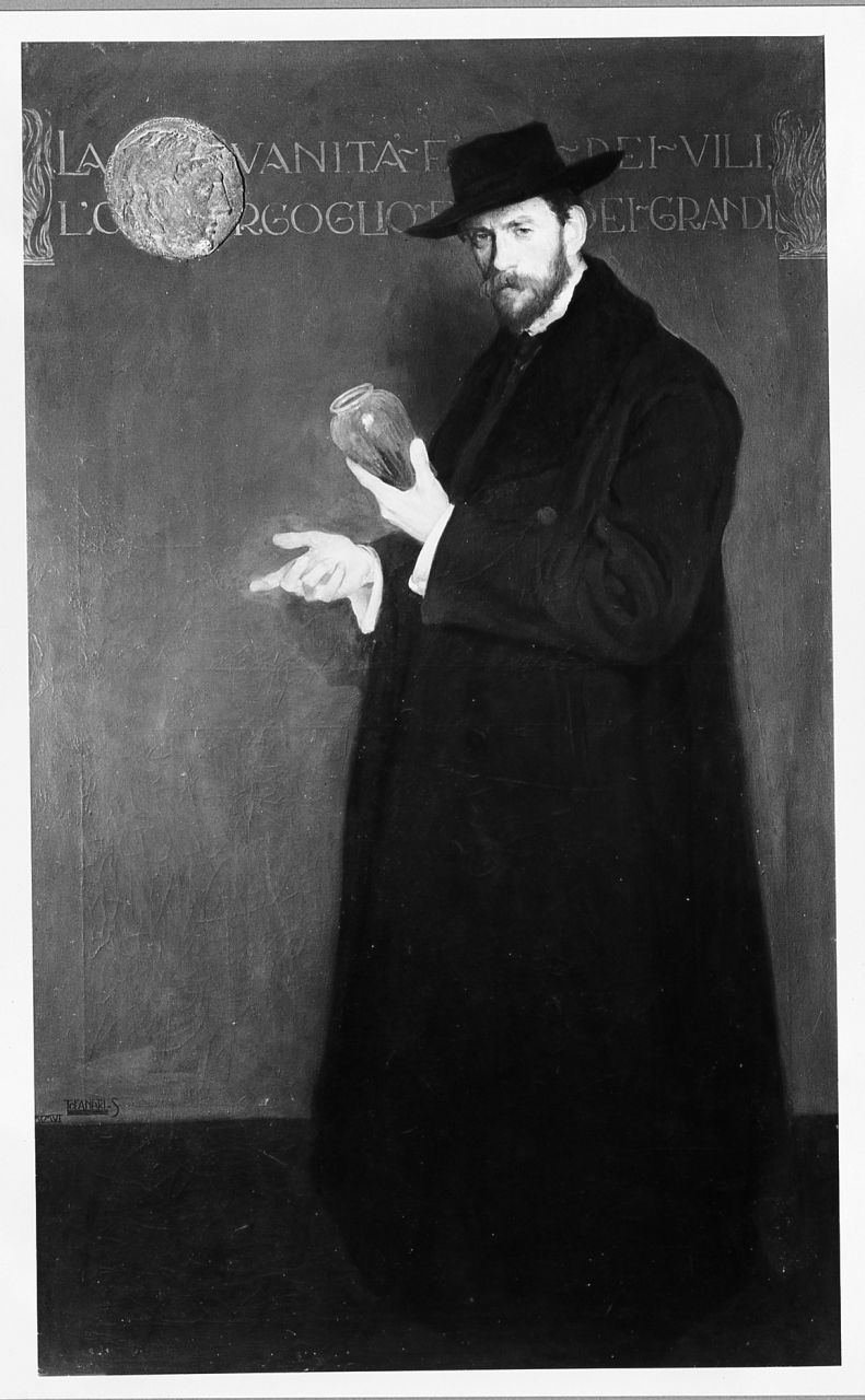 ritratto di Galileo Chini (dipinto) di Tofanari Salvino (sec. XX)