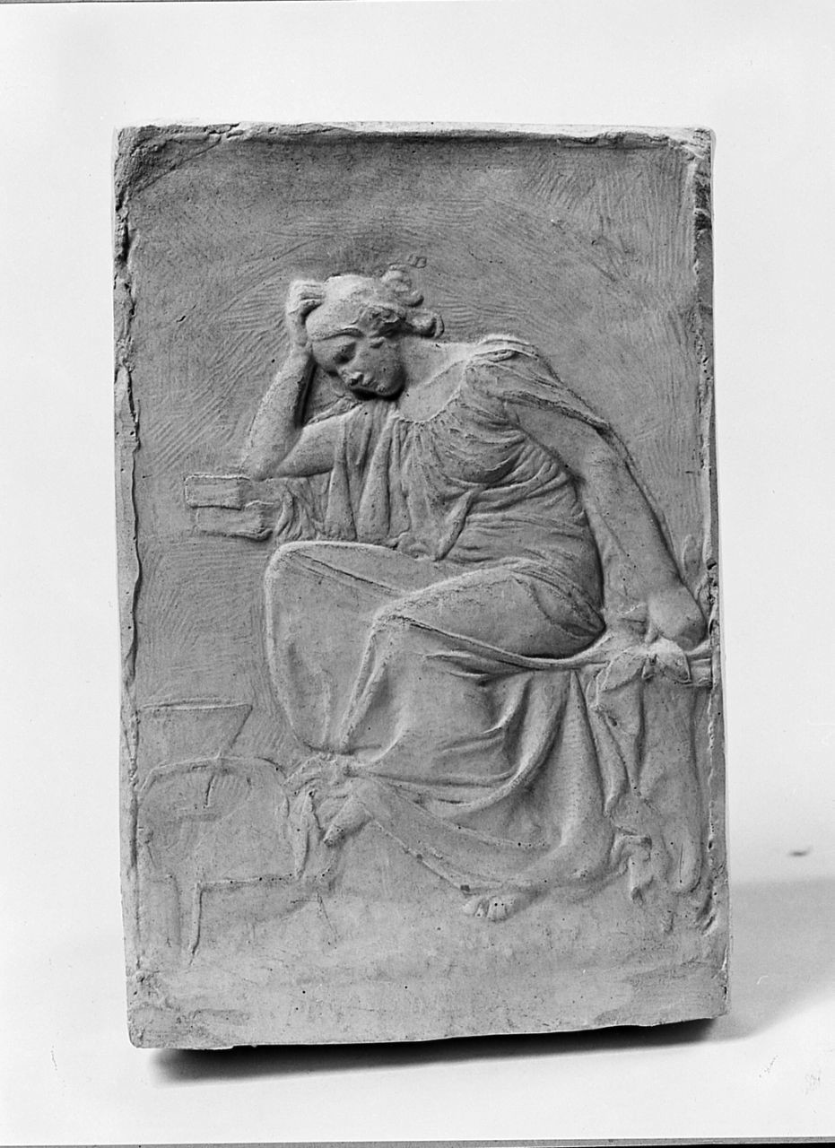 figura allegorica femminile (calco di rilievo) di Trentacoste Domenico (fine sec. XIX)