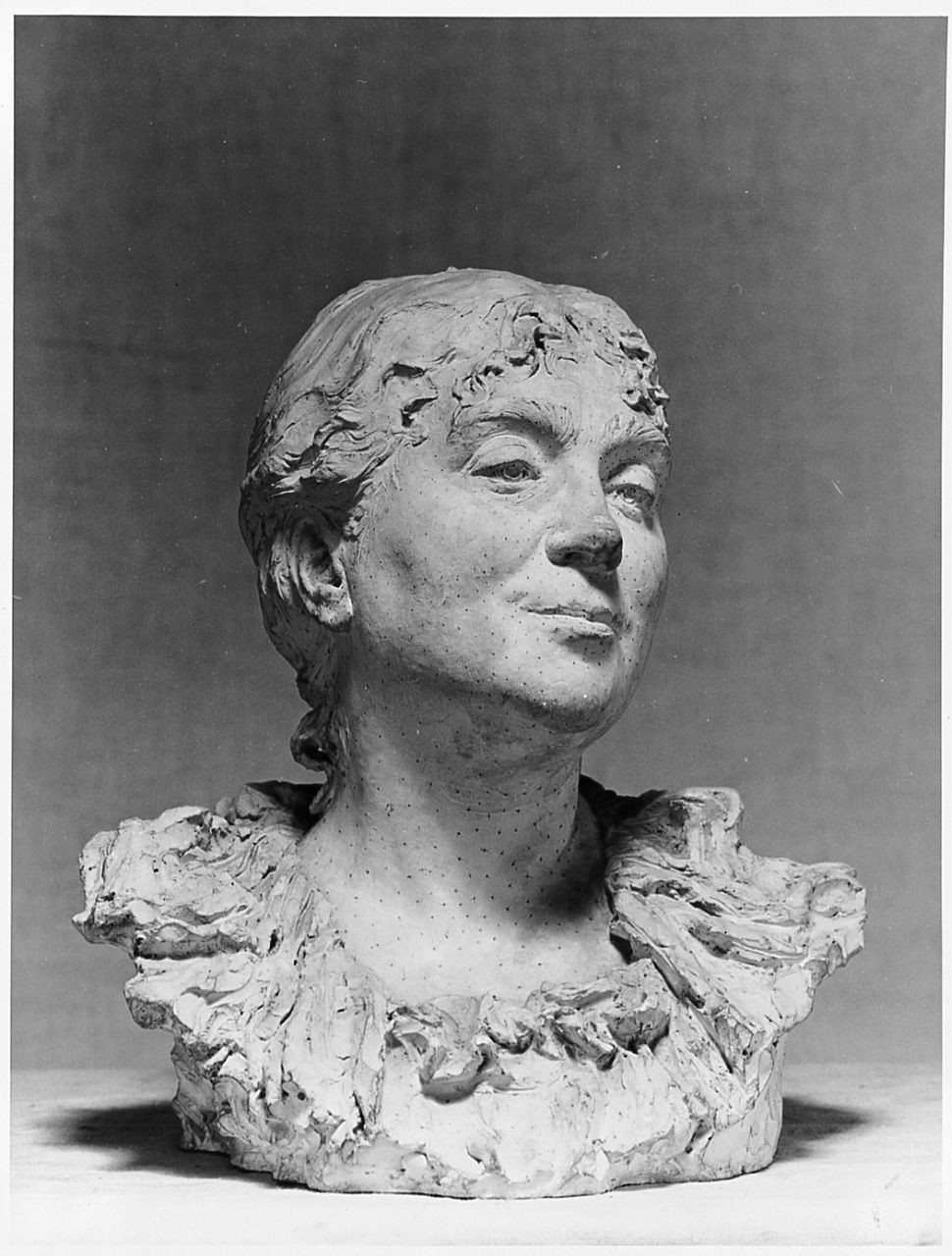 ritratto di Marguerite Herbillon (calco di scultura) di Trentacoste Domenico (sec. XIX)