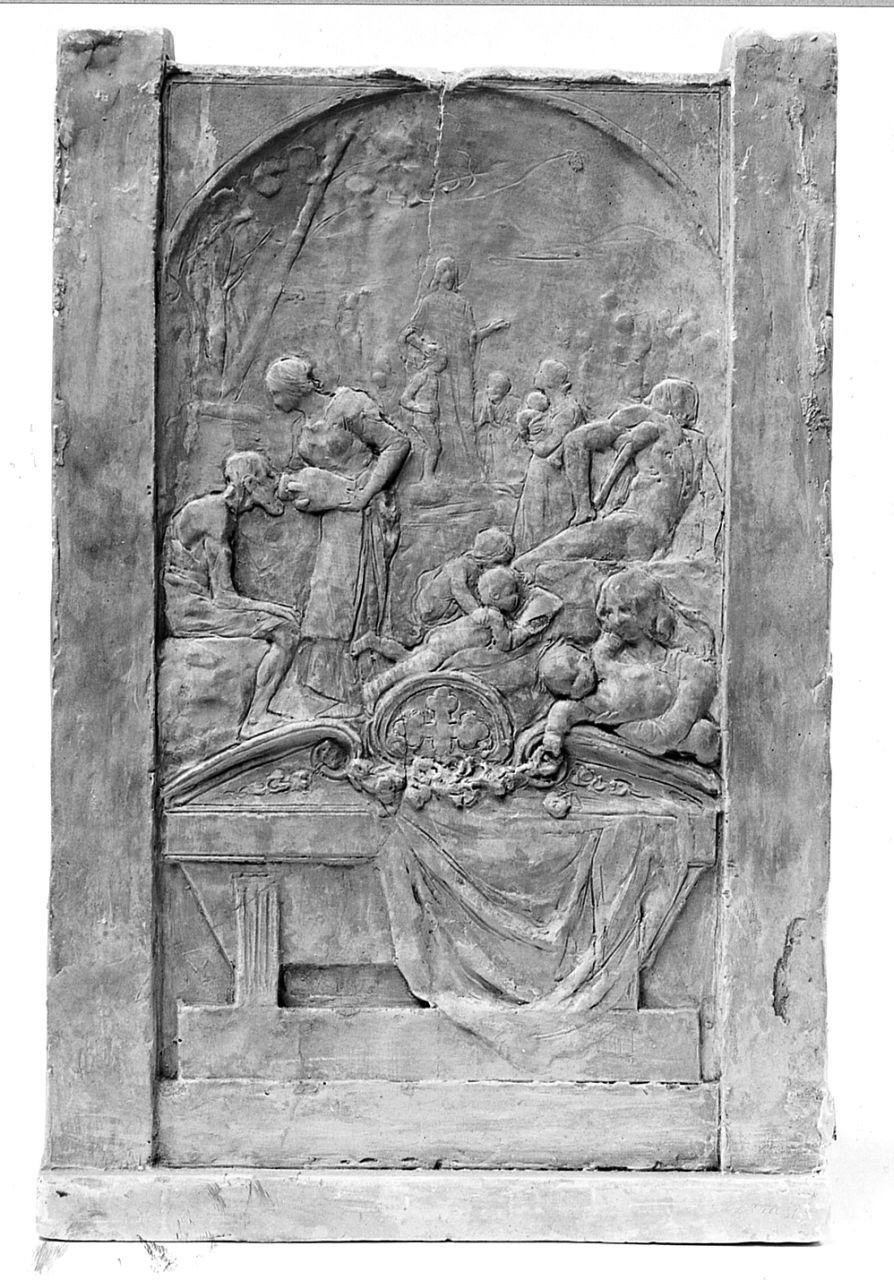 Carità (calco di rilievo) di Trentacoste Domenico (inizio sec. XX)