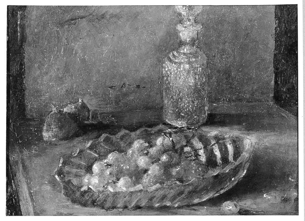 natura morta con frutta (dipinto) di Vagnetti Gianni (sec. XX)