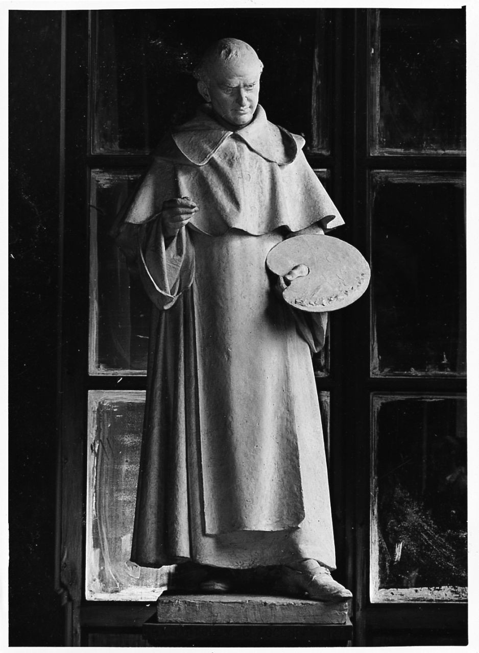 Fra' Bartolomeo (calco di scultura) di Zocchi Cesare (sec. XIX)
