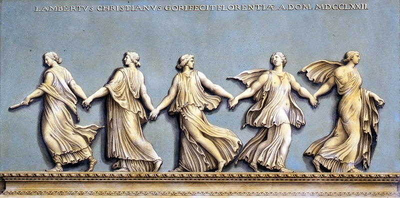 baccanti (rilievo) di Gori Lamberto Cristiano (sec. XVIII)