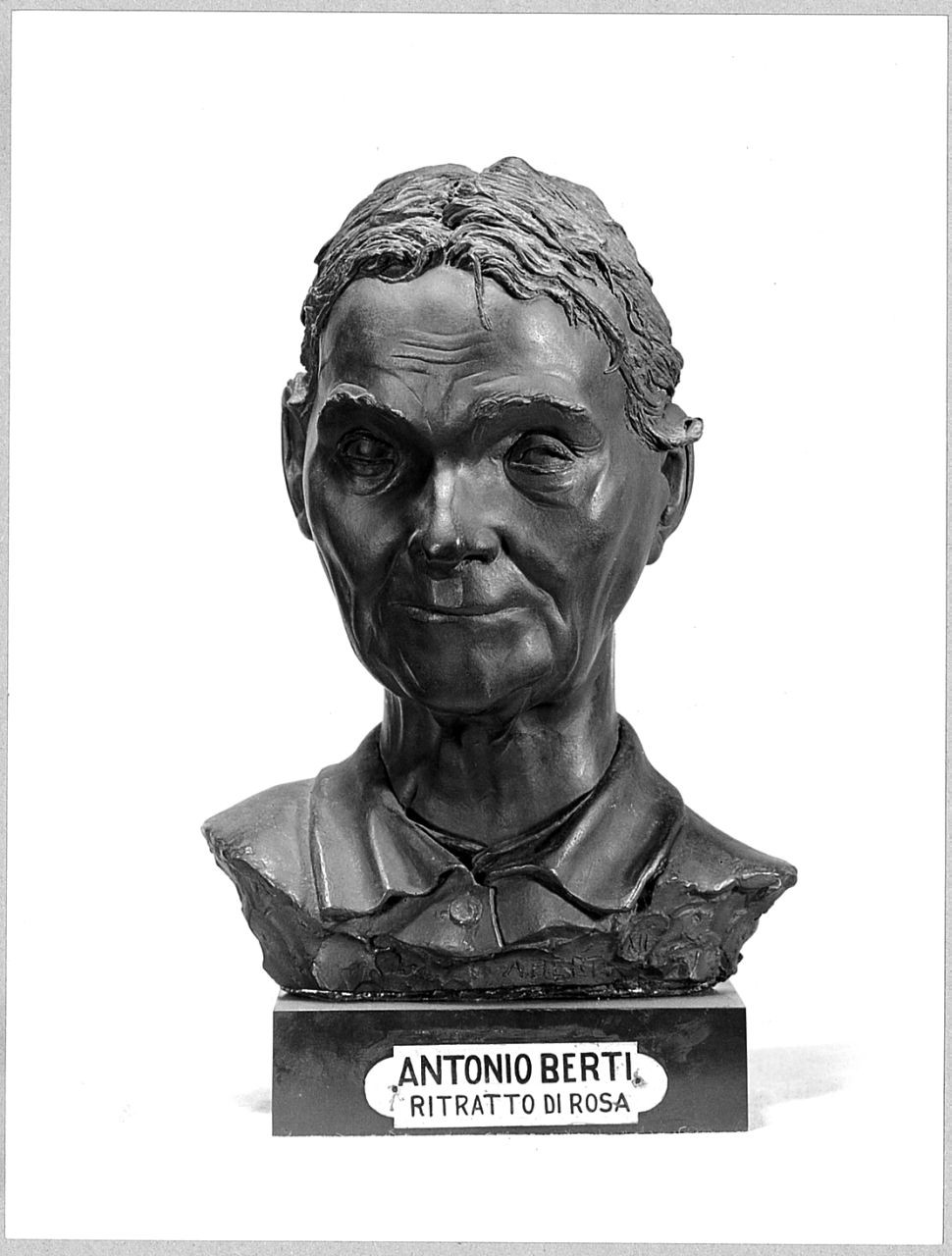 Ritratto di Rosa, testa di donna (scultura) di Berti Antonio (sec. XX)