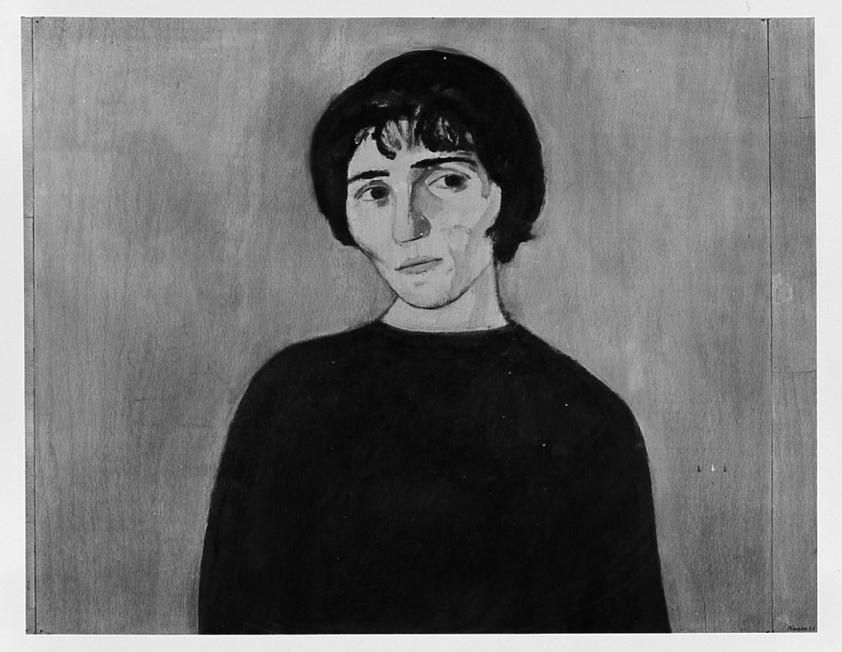 Ritratto di Deborha, ritratto di donna (dipinto) di Biasion Renzo (sec. XX)