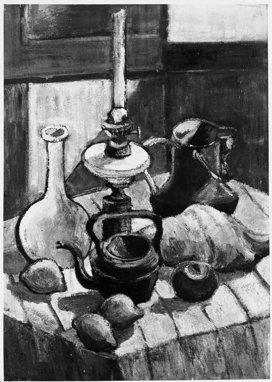 natura morta (dipinto) di Bini Mauro (sec. XX)