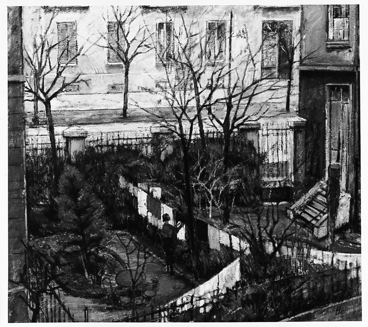 paesaggio (dipinto) di Bisi Carlo (sec. XX)