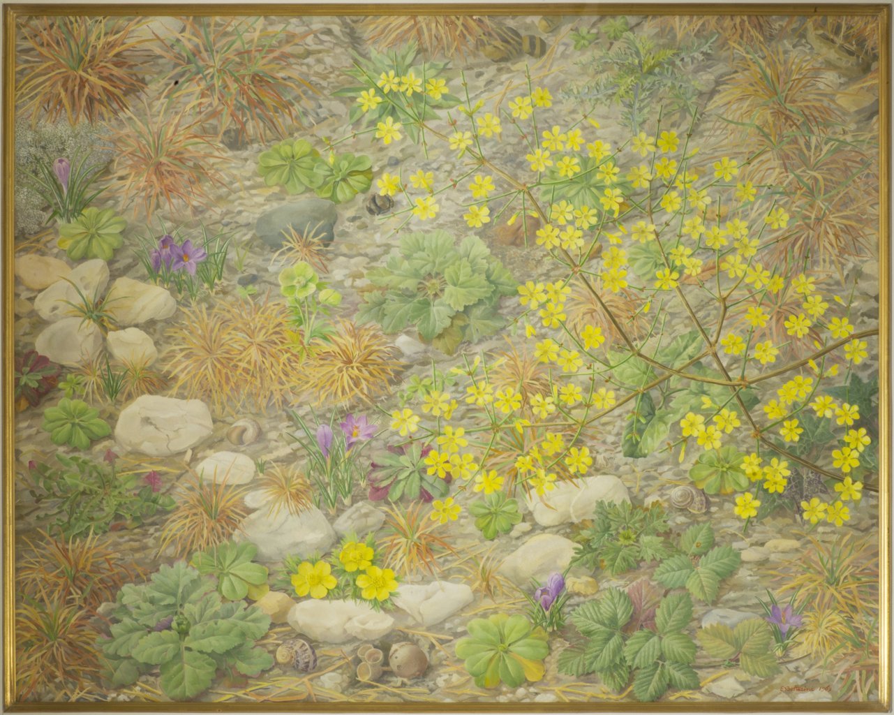 fiori (dipinto) di Bettarini Enrico (sec. XX)