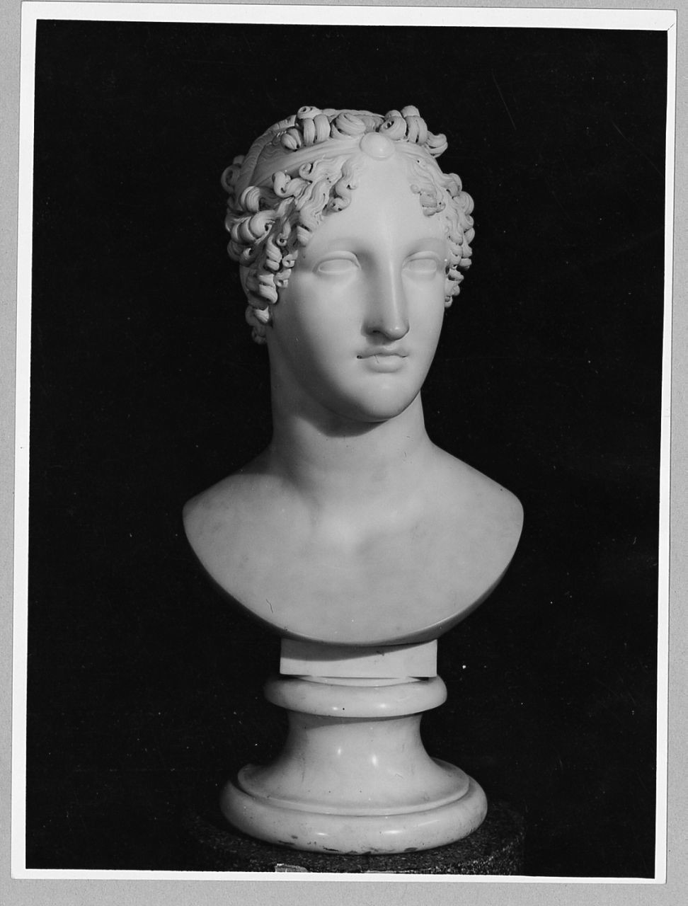 Calliope (scultura) di Canova Antonio (sec. XIX)