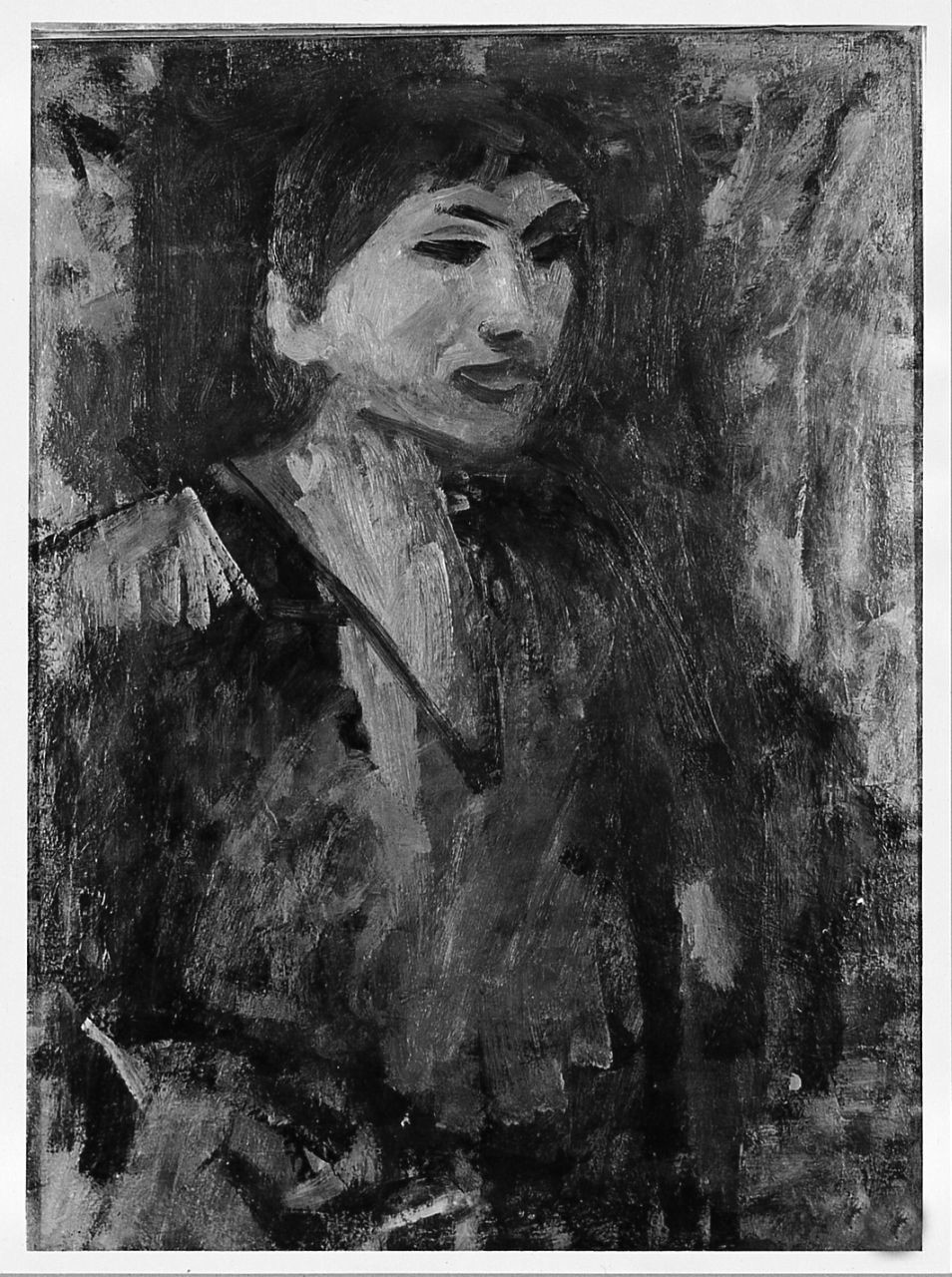 ritratto di donna (dipinto) di Capocchini Ugo (sec. XX)