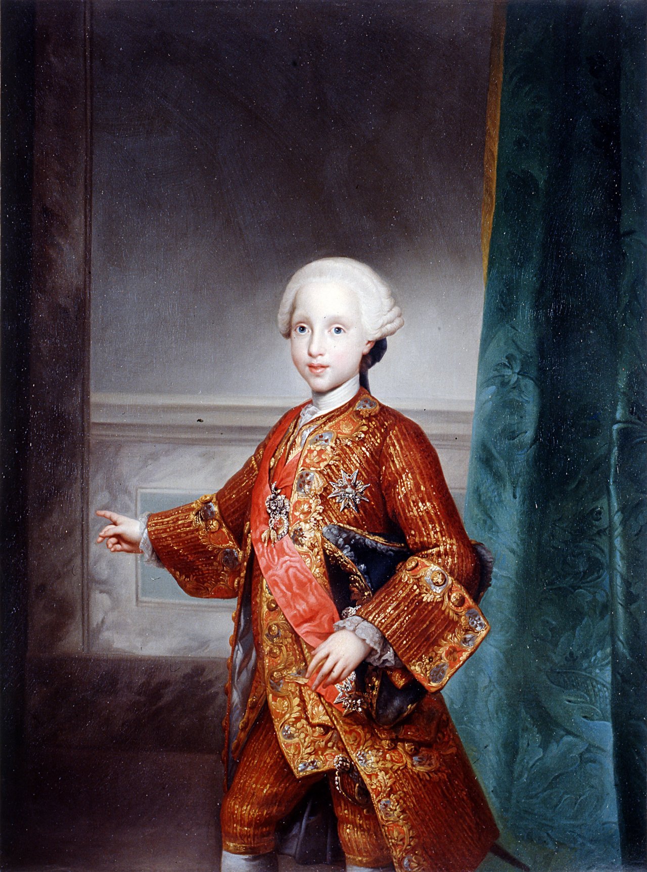 ritratto di Ritratto di Antonio Pasquale di Borbone (dipinto) di Mengs Anton Raphael (sec. XVIII)