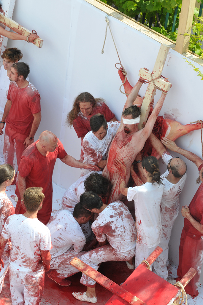 performance 2010 (positivo, serie completa, foglio) di Donato, Fabio (attribuito) (prima metà XXI)