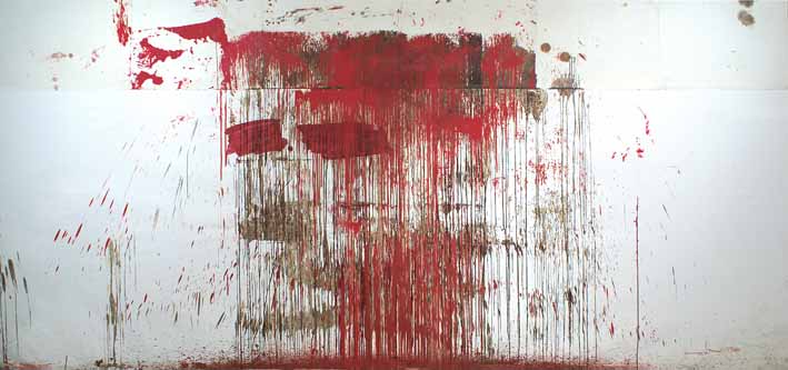 18 Malaktion Casa Morra 1986 (installazione) di Hermann Nitsch - Studio Morra (sec. XX)