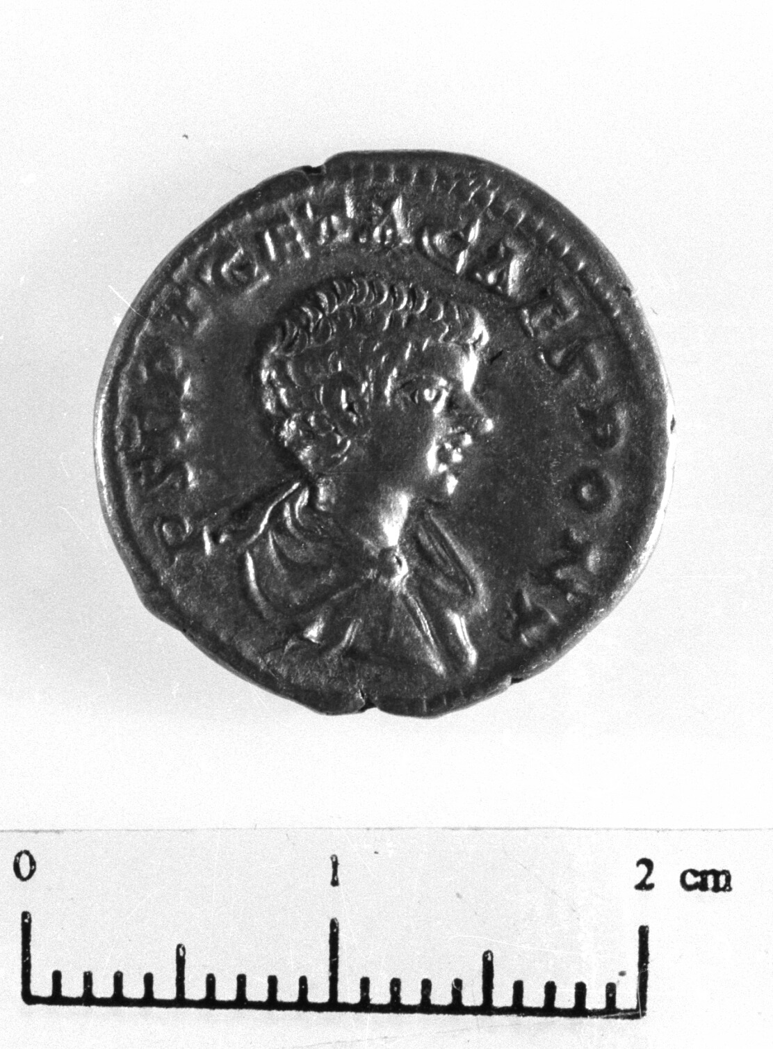 denario (inizio sec. III d.C)
