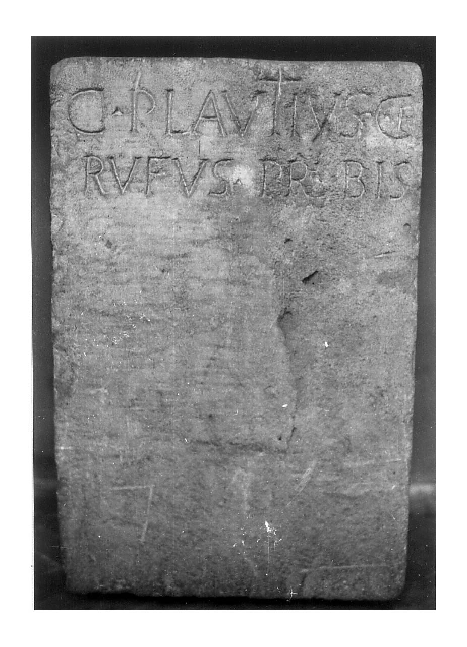 cippo - età romana repubblicana (sec. I a.C)