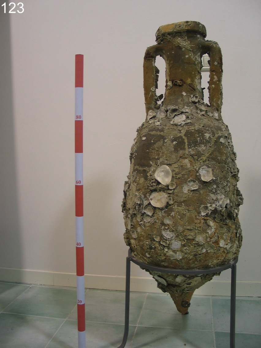 anfora, Dressel, forma 6A - prima età imperiale (fine/fine secc. I a.C.-I d.C)
