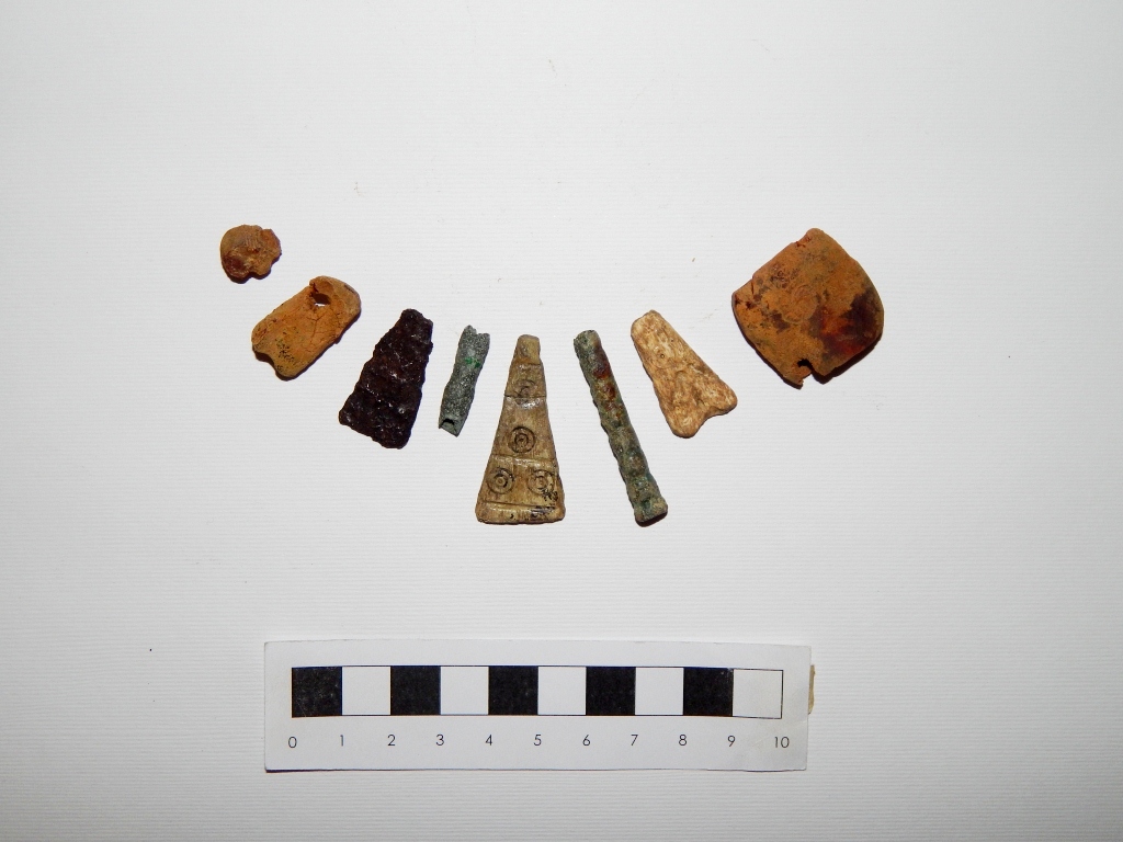 vaghi di collana (seconda metà del VI a.C)