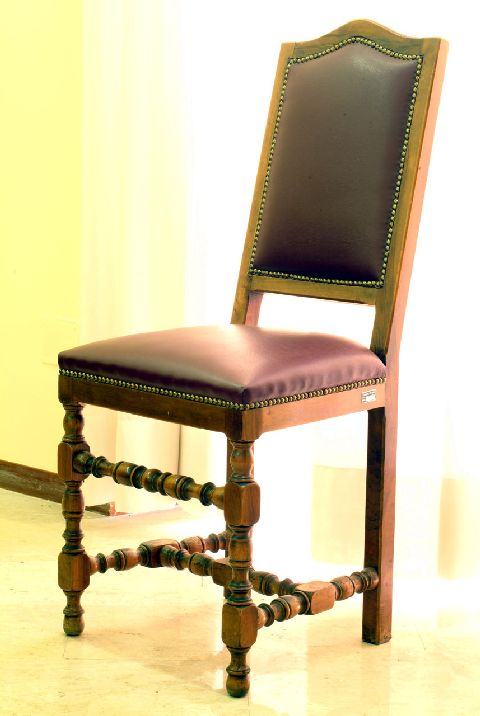 sedia - bottega italiana (metà sec. XX)