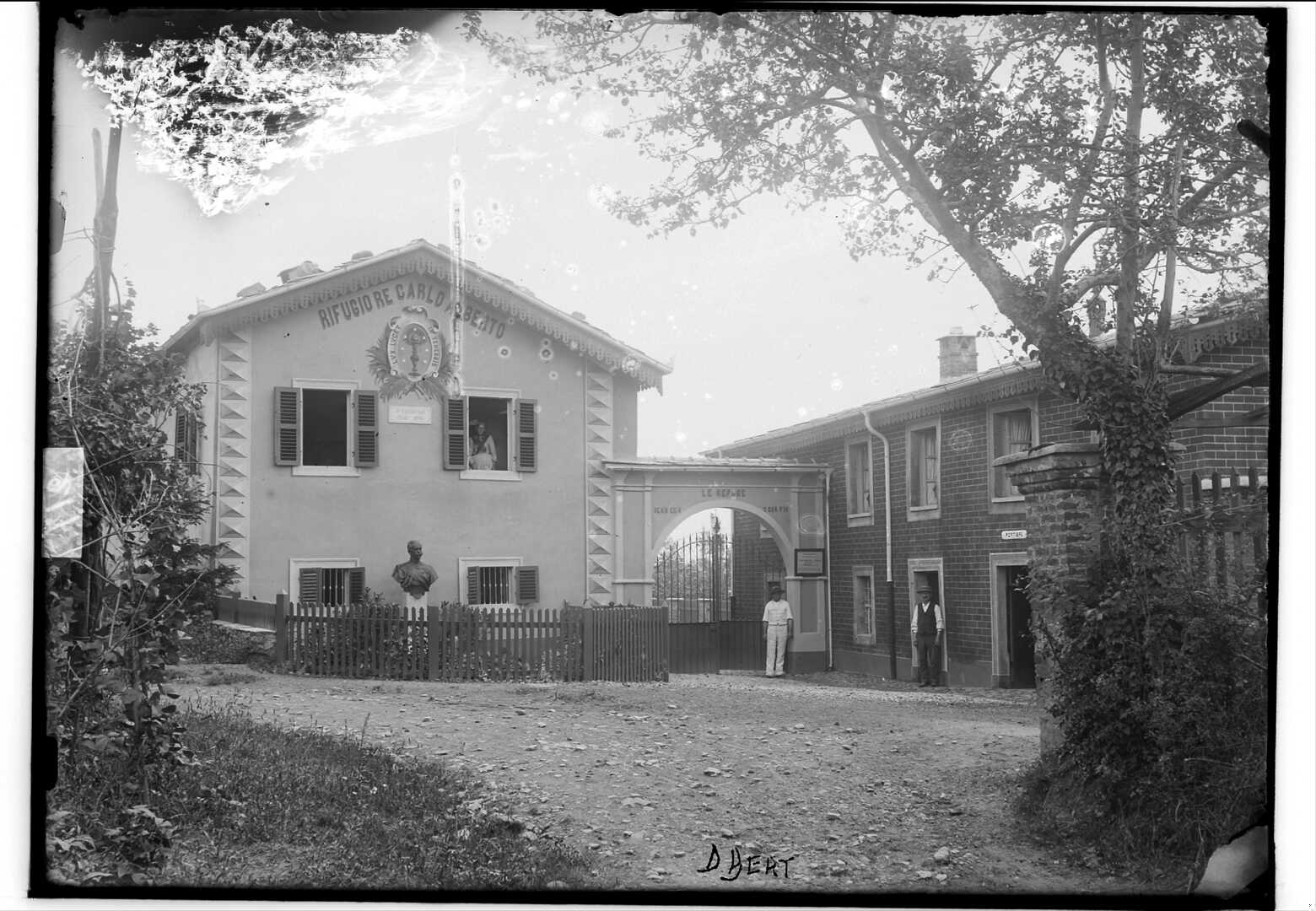 Rifugio Re Carlo Alberto (Negativo) di Bert, Davide (Ultimo quarto XIX)