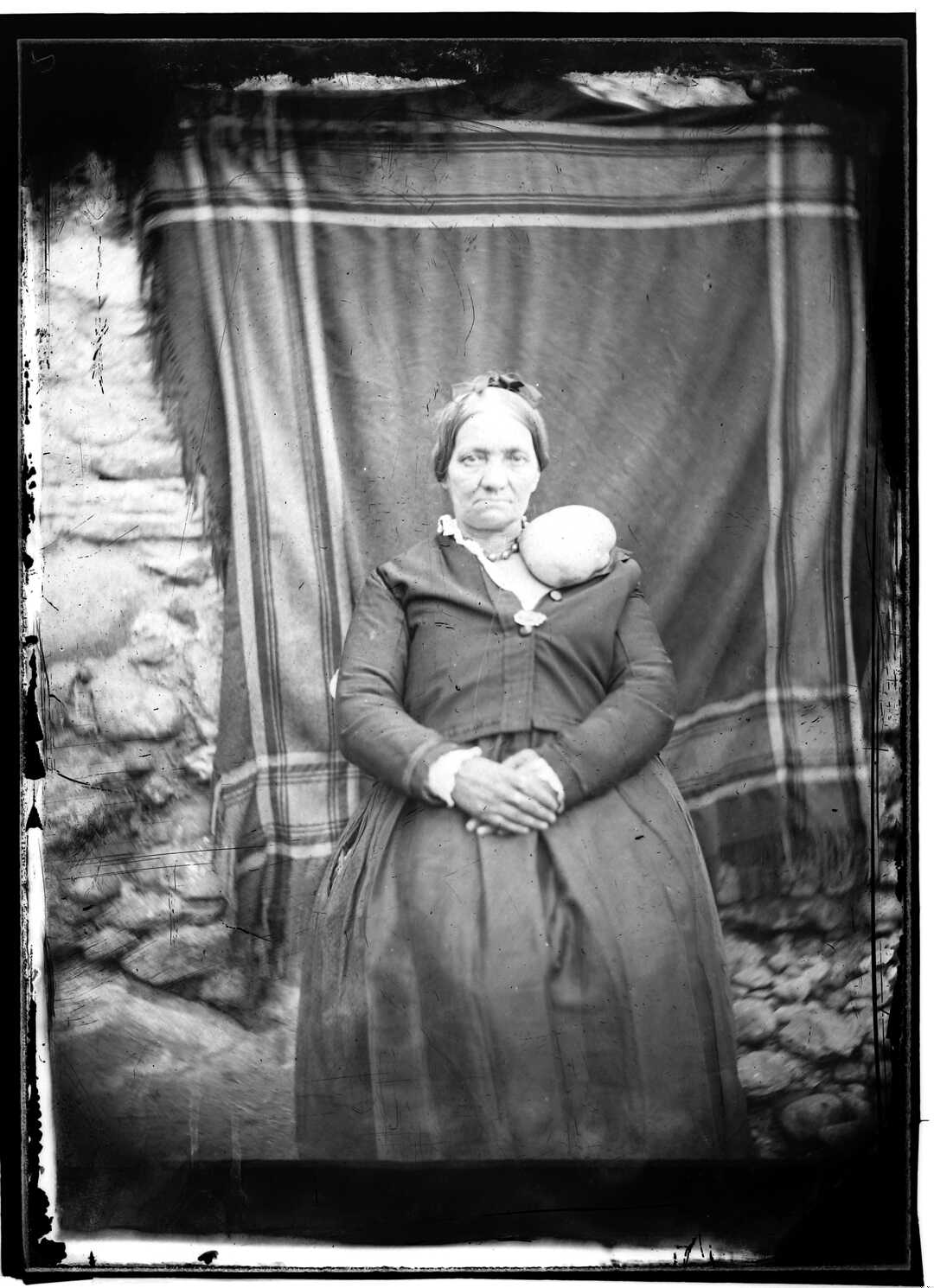 Ritratto femminile (Negativo) di Bert, Davide (Ultimo quarto XIX)