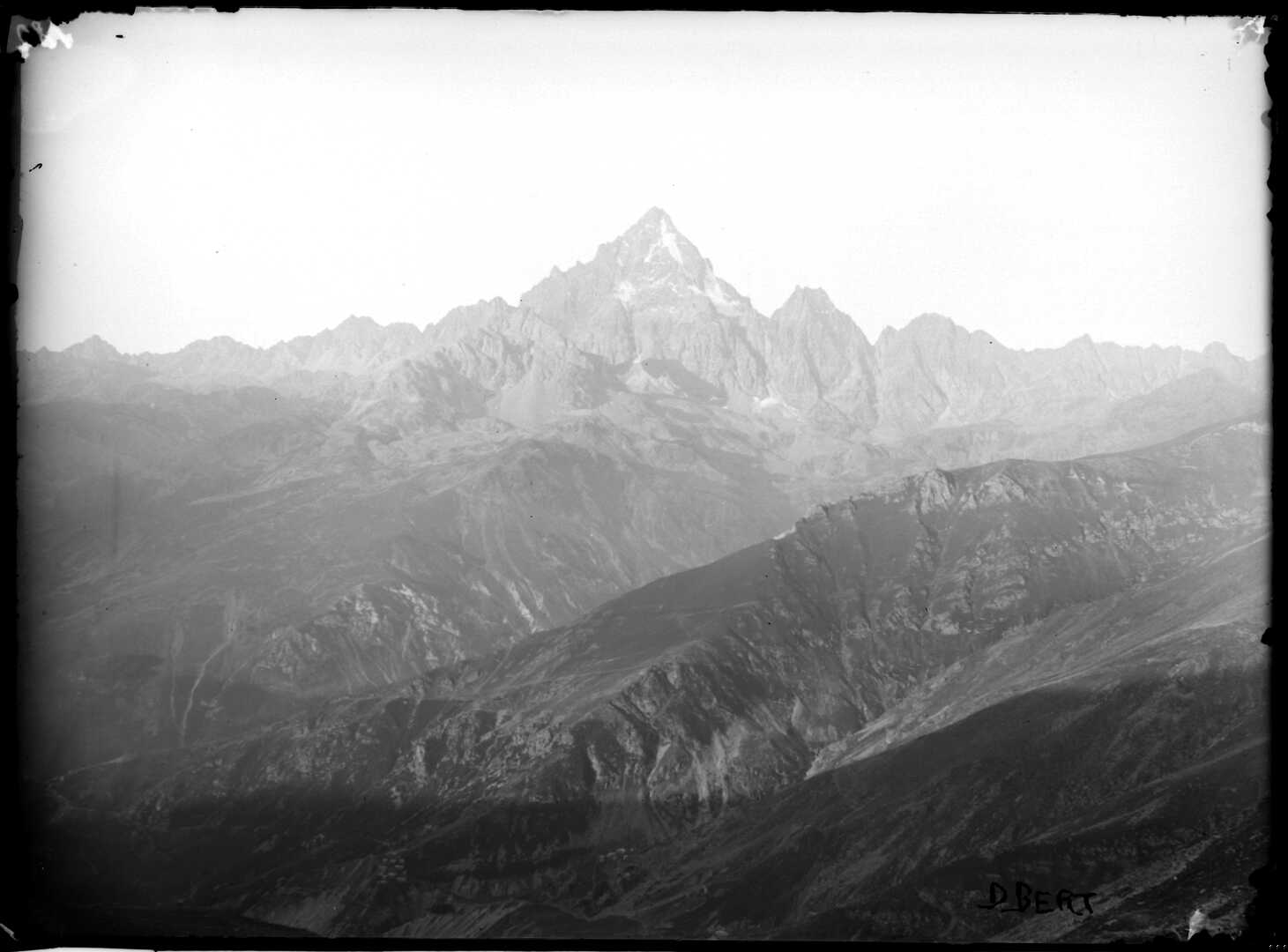 Monviso (Negativo) di Bert, Davide (Ultimo quarto XIX)
