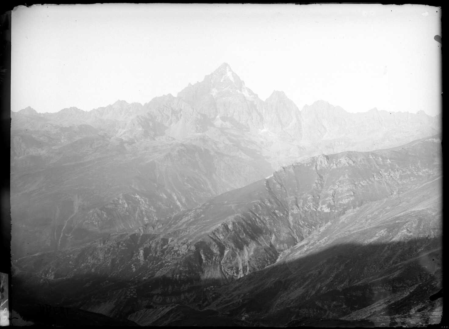 Monviso (Negativo) di Bert, Davide (Ultimo quarto XIX)