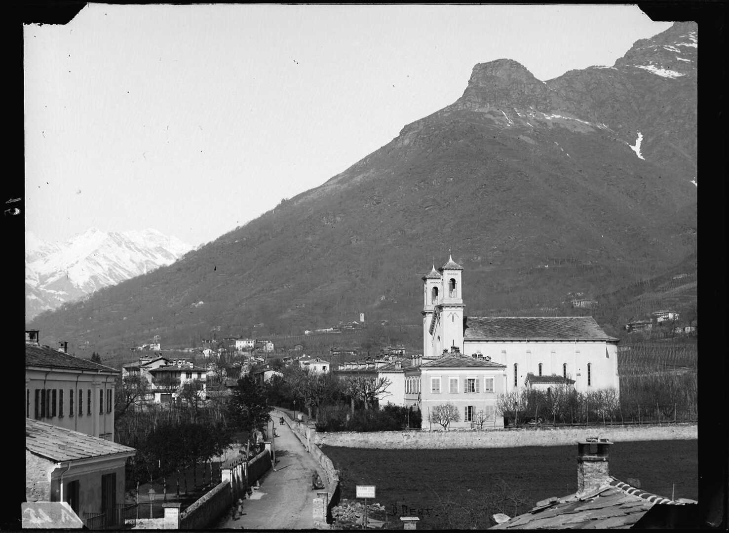 Paesaggio (Negativo) di Bert, Davide (Ultimo quarto XIX)