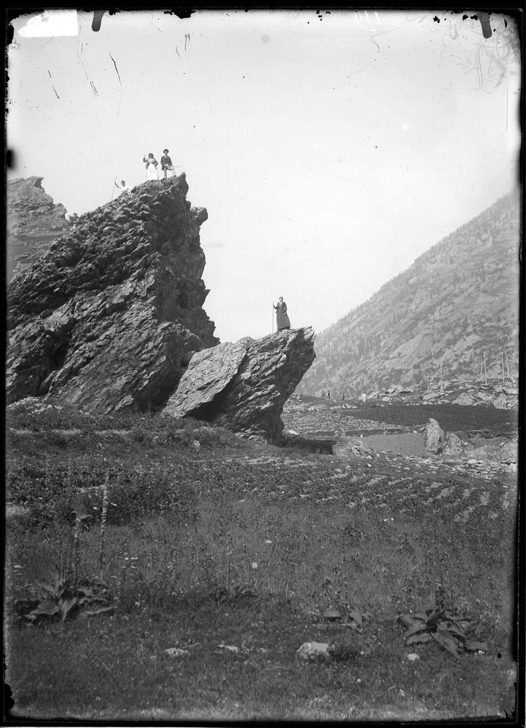 Paesaggio montano (Negativo) di Bert, Davide (Ultimo quarto XIX)