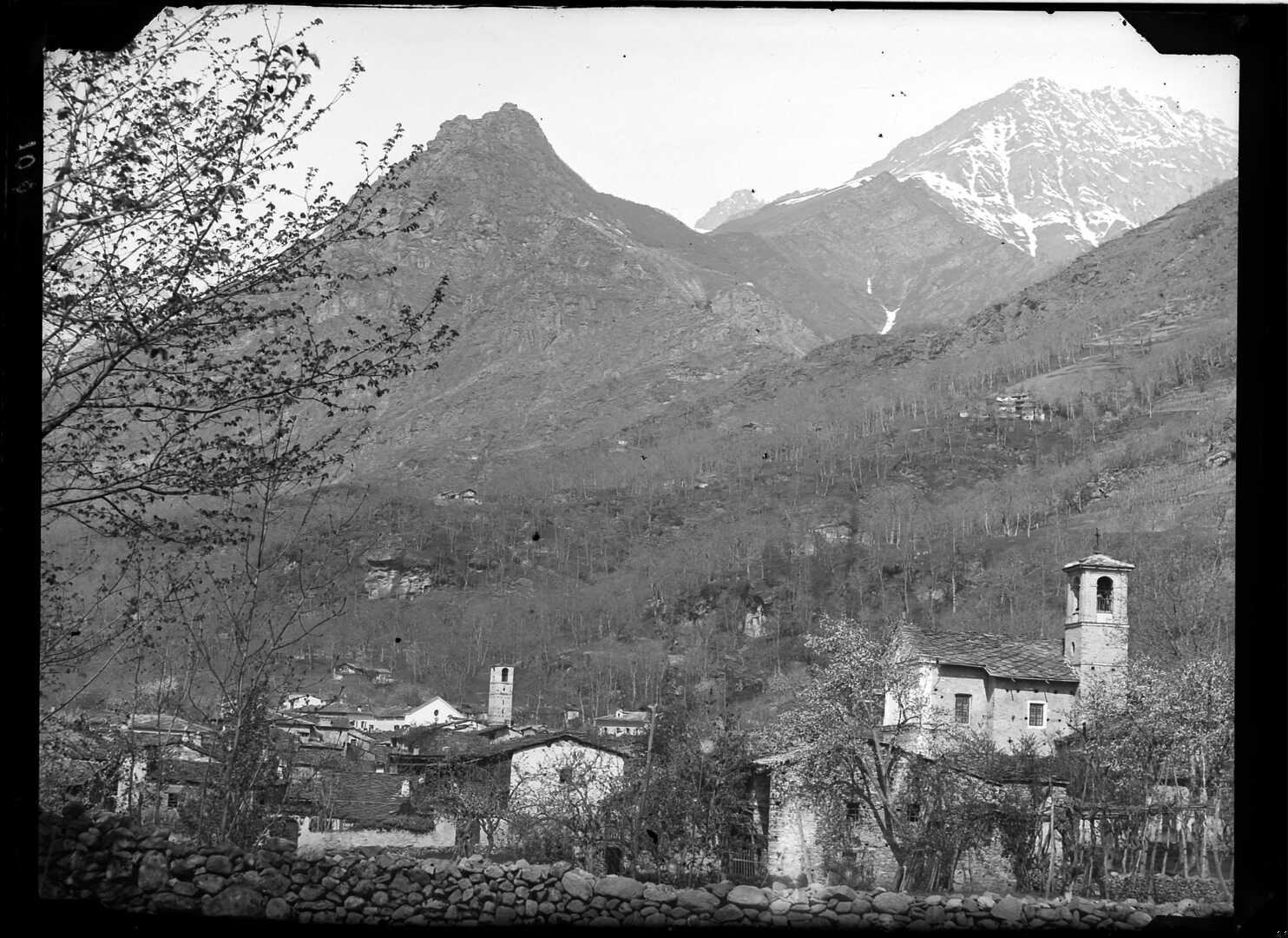 Paesaggio montano (Negativo) di Bert, Davide (Ultimo quarto XIX)
