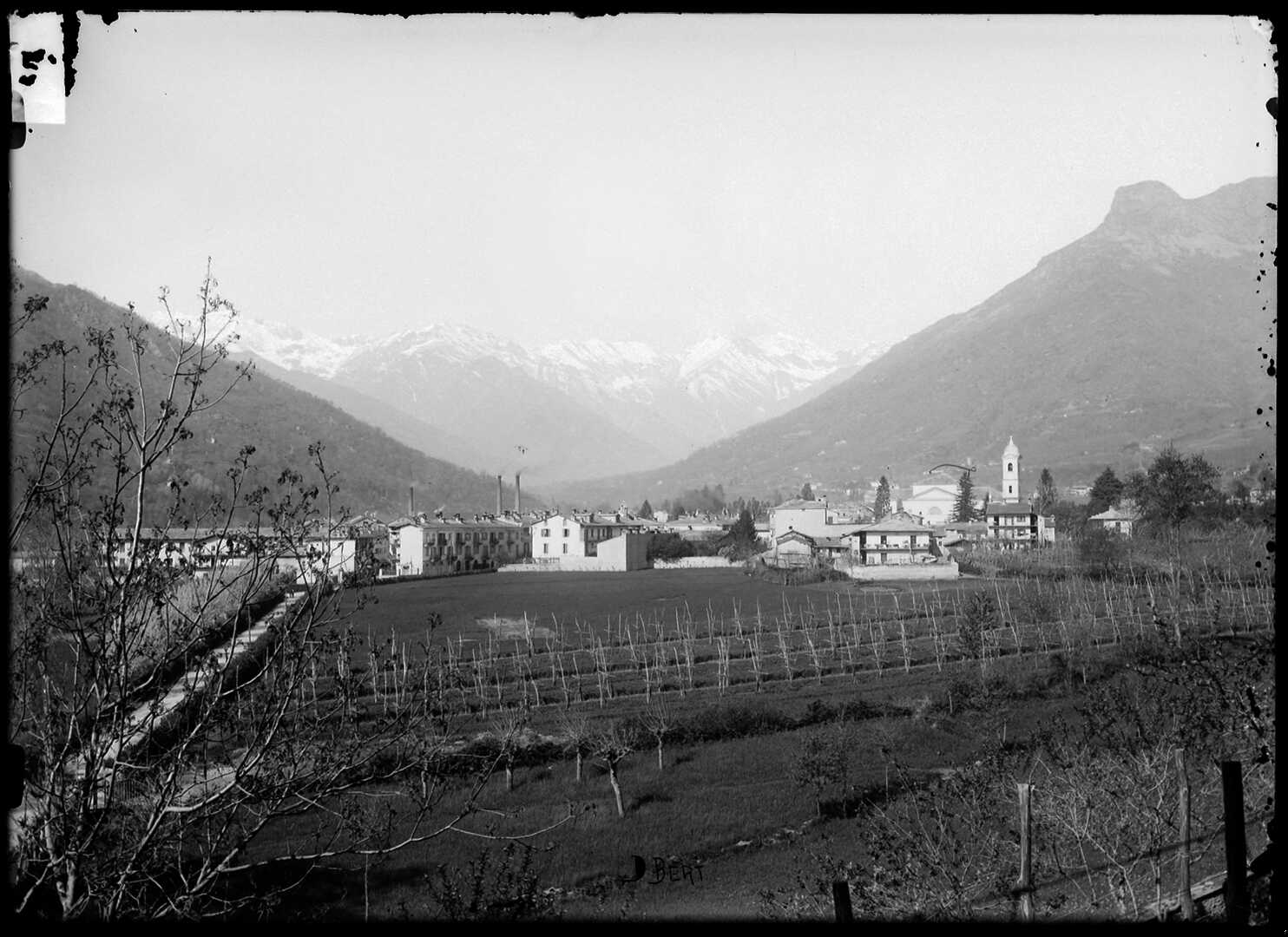 Torre Pellice (Negativo) di Bert, Davide (Ultimo quarto XIX)