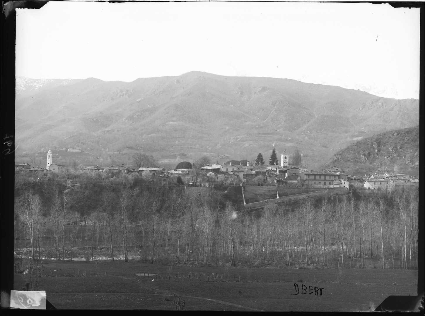 Paesaggio (Negativo) di Bert, Davide (XIX)