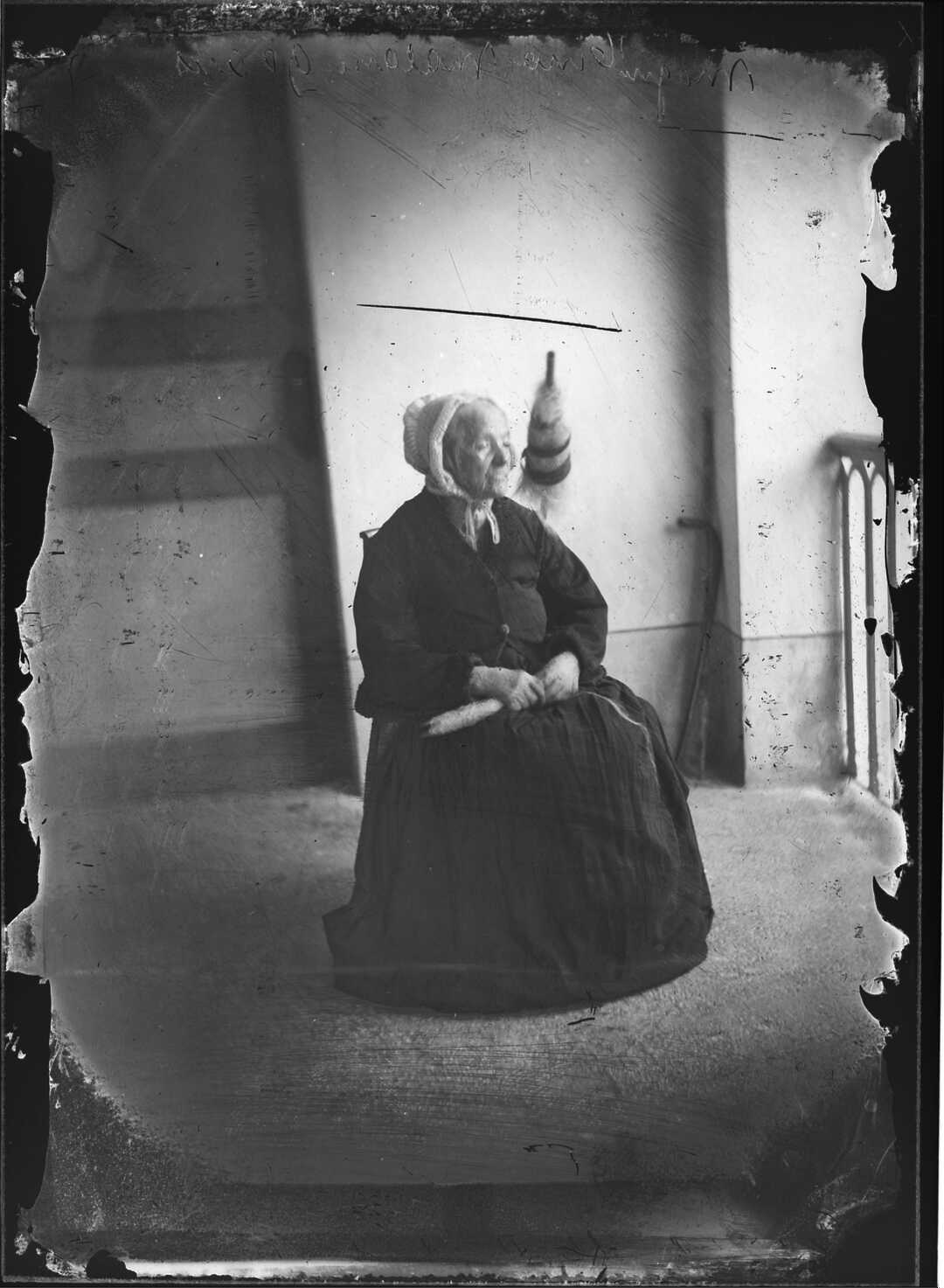 Ritratto femminile (Negativo) di Bert, Davide (Terzo quarto XIX)