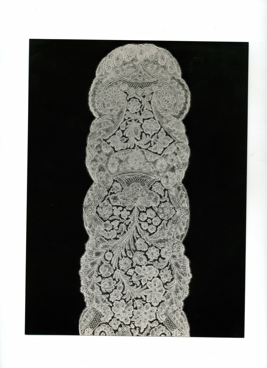 barba di cuffia - manifattura di Bruxelles (sec. XVIII)