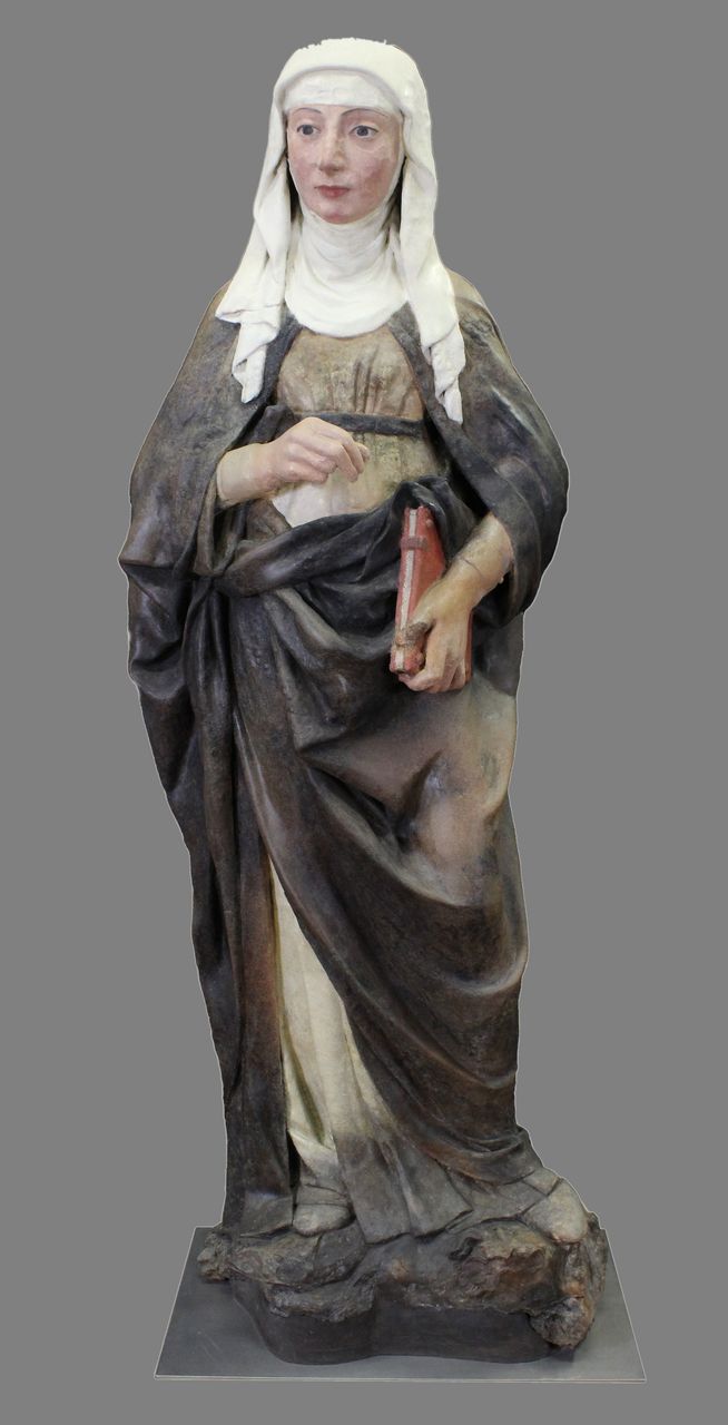 Santa Caterina da Siena (scultura) di Landi Neroccio di Bartolomeo (attribuito) (sec. XV)