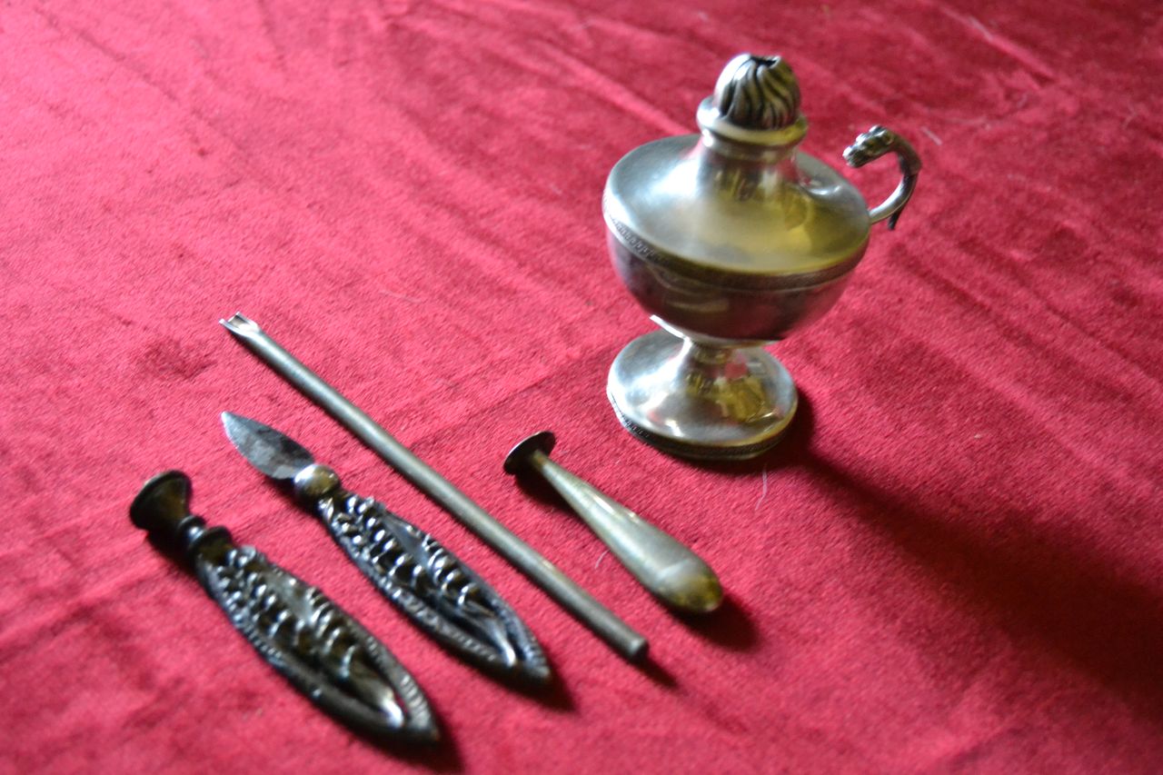 servizio da scrittoio - bottega fiorentina (sec. XX)