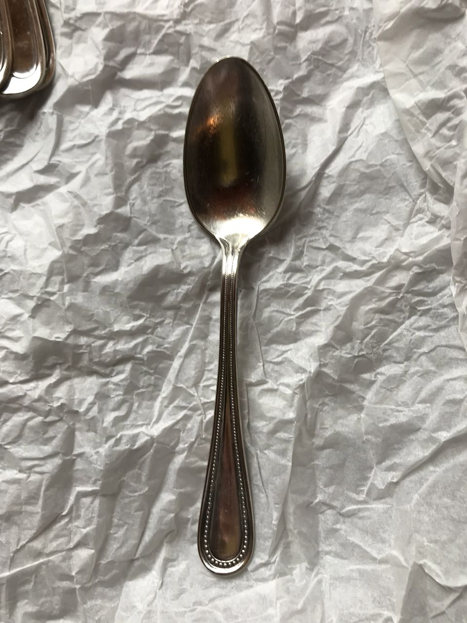 cucchiaio da dessert - bottega America Settentrionale (sec. XX)